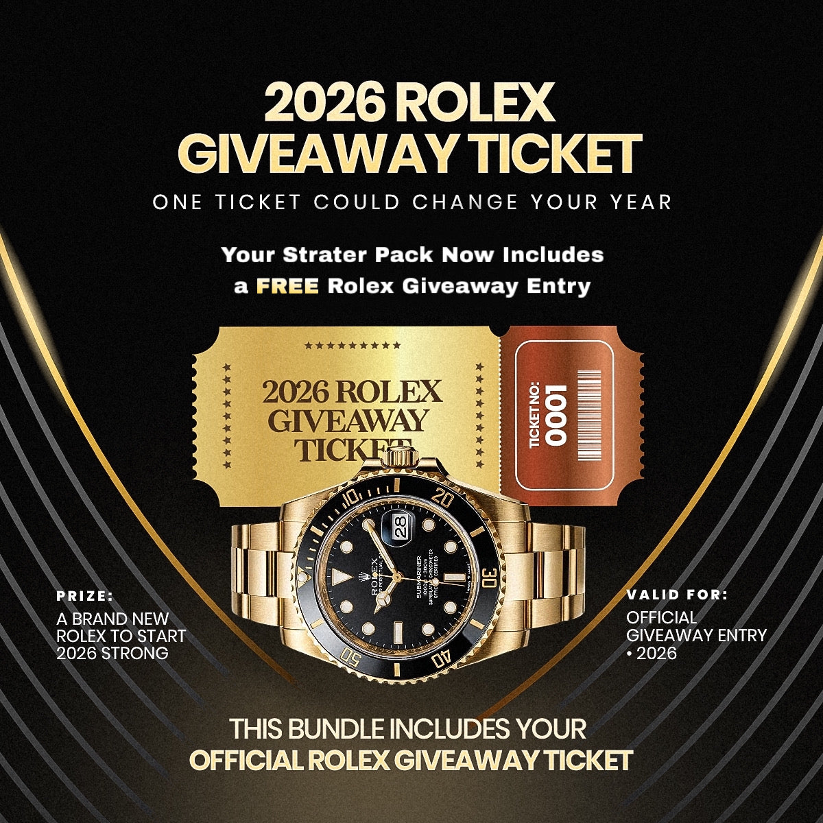The 2026 Reselling Starter Pack - AUTO ROLEX GIVEAWAY ENTRY